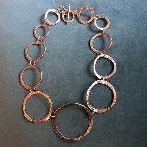 Sterling Silver Toggle Neclace